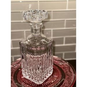 Vintage Cristal D’Arques Crystal Decanter With Stopper